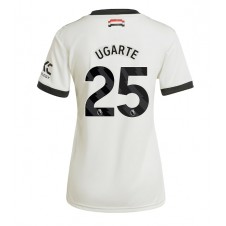 Manchester United Manuel Ugarte #25 Tredjedrakt Kvinner 2024-25 Kortermet